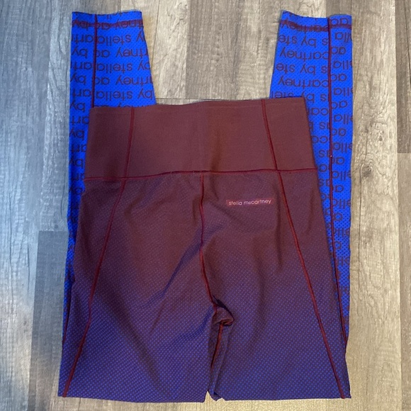 Adidas Stella Mccartney Training Miracle Sculpt Ombre PerformanceLeggings - Picture 2 of 8